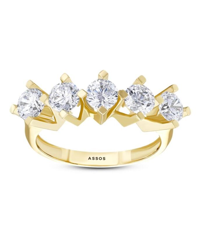 Altın Beştaş Yüzük