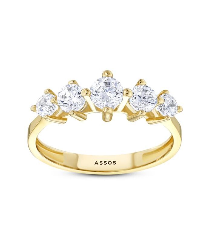 Altın Beştaş Yüzük