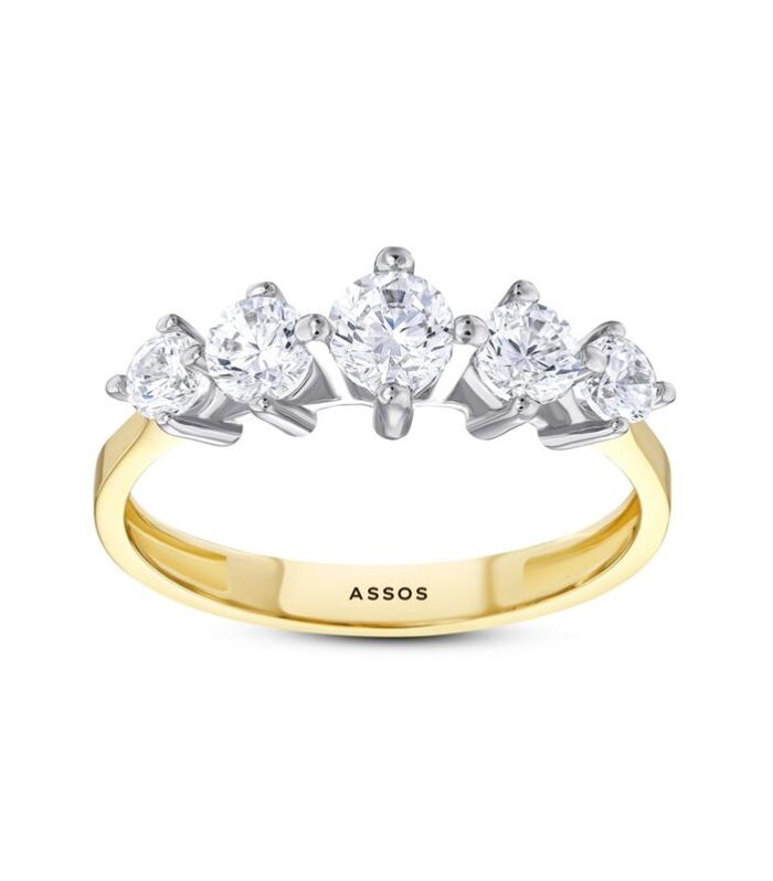 Altın Beştaş Yüzük