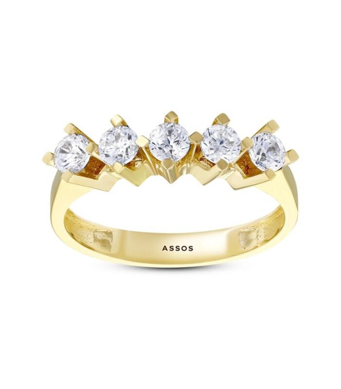 Altın Beştaş Yüzük