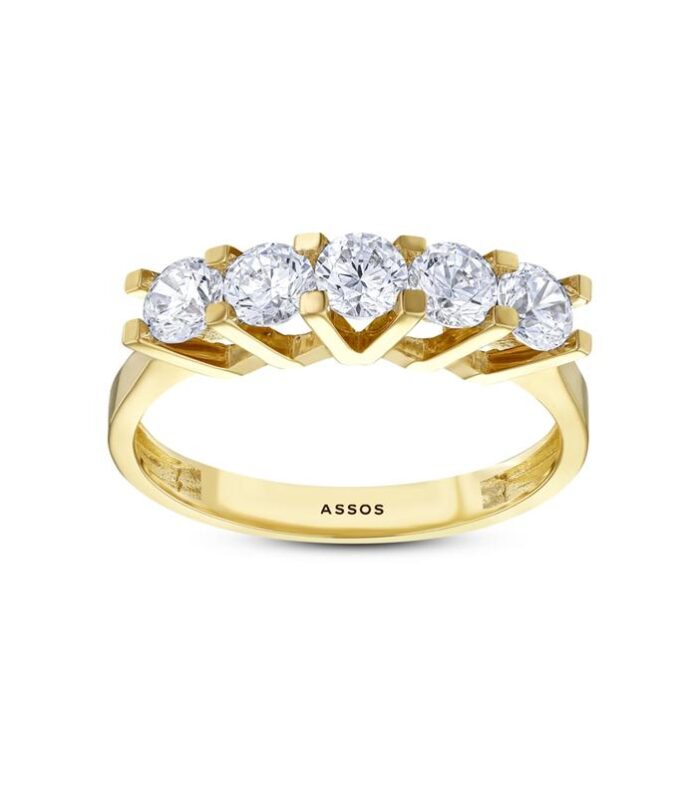 Altın Beştaş Yüzük