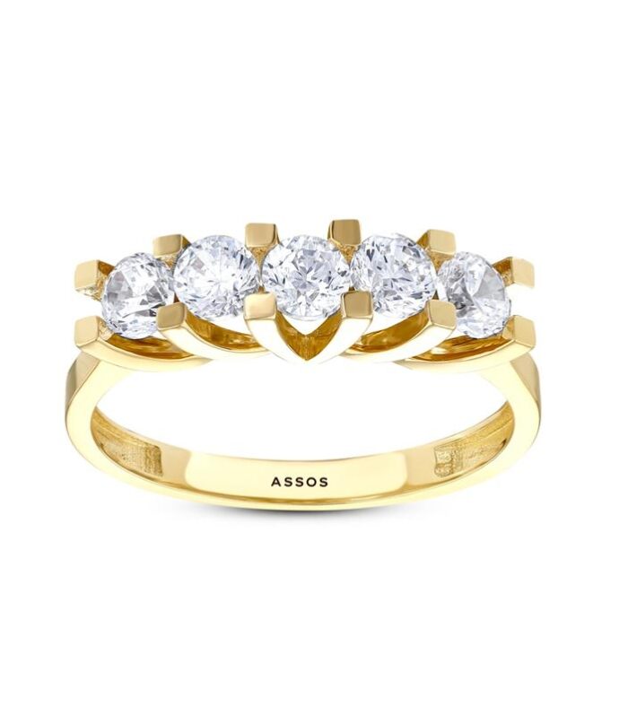 Altın Beştaş Yüzük