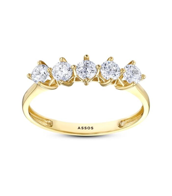 Altın Beştaş Yüzük