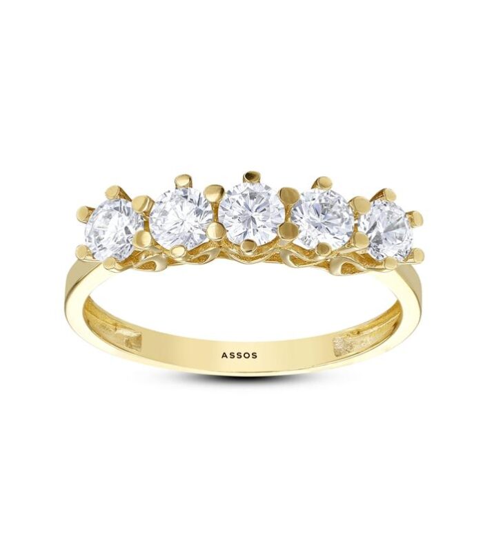 Altın Beştaş Yüzük