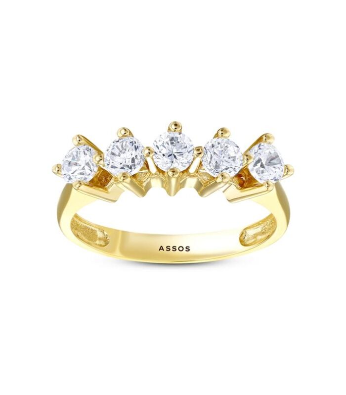 Altın Beştaş Yüzük