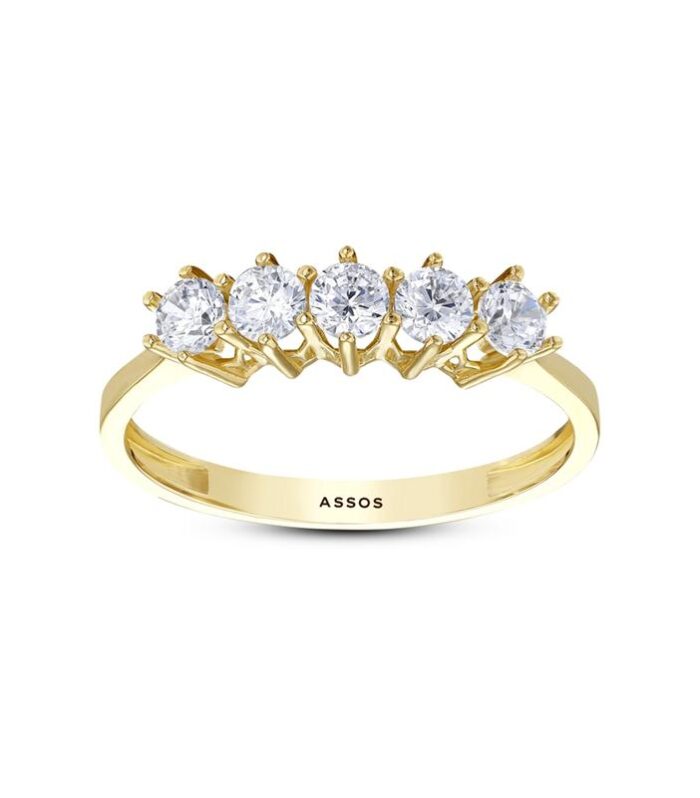 Altın Beştaş Yüzük