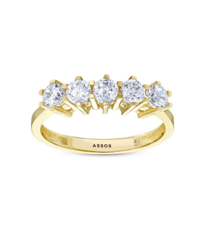 Altın Beştaş Yüzük