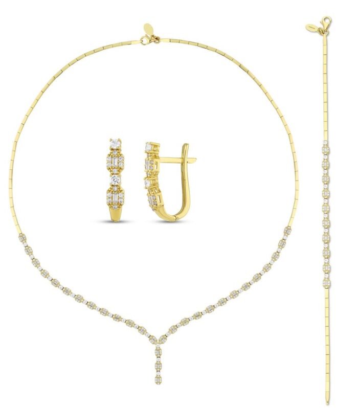 Altın Nişan Düğün Set