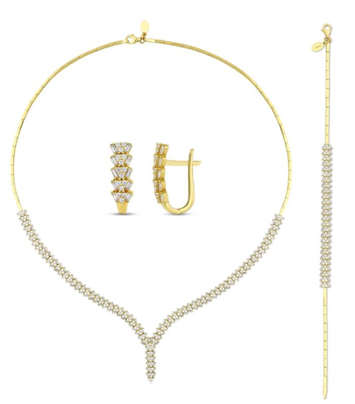 Altın Nişan Düğün Set