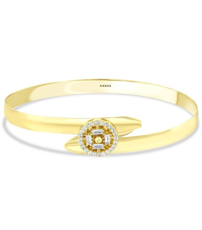 Altın Tasarım Kelepçe