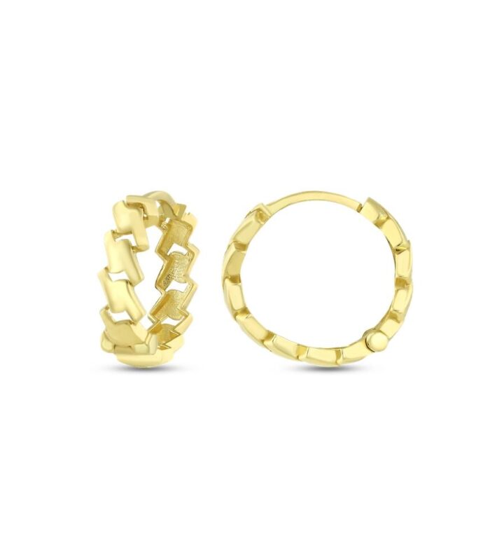 Altın Tasarım Küpe