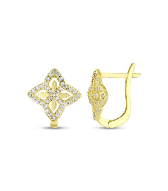 Altın Tasarım Küpe