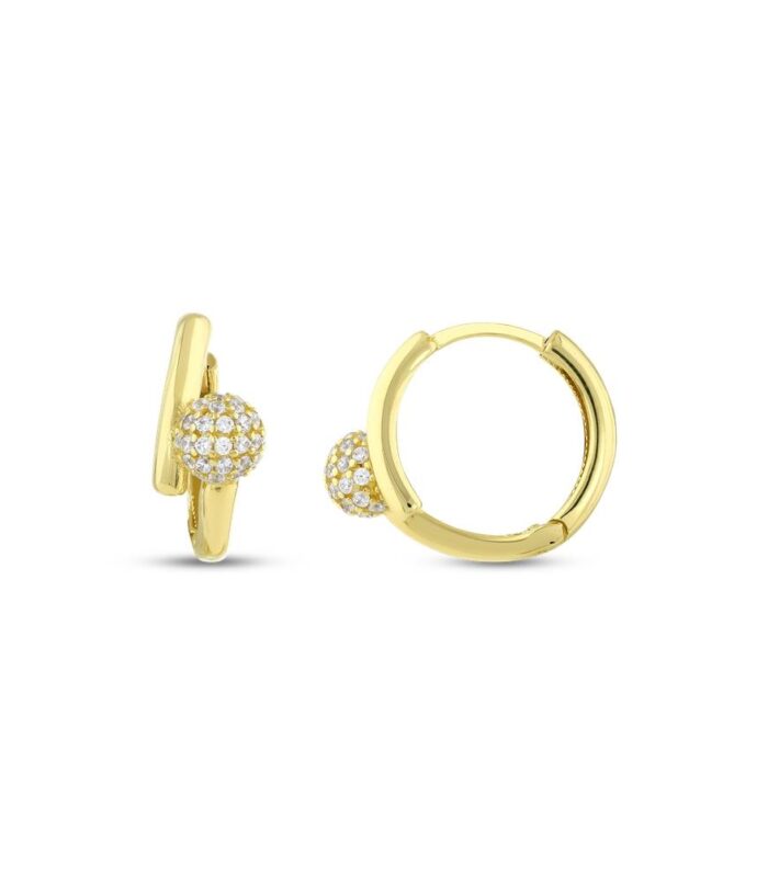 Altın Tasarım Küpe