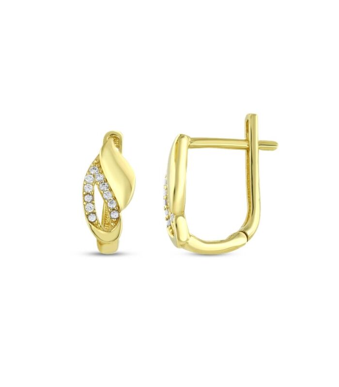 Altın Tasarım Küpe