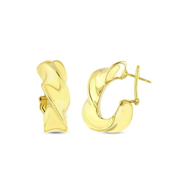 Altın Tasarım Küpe