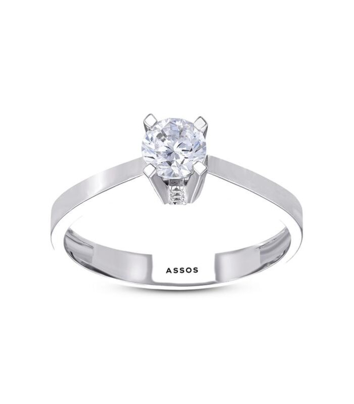 Altın Tektaş Yüzük