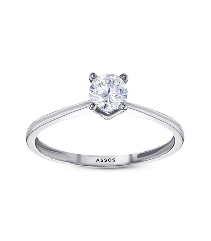 Altın Tektaş Yüzük