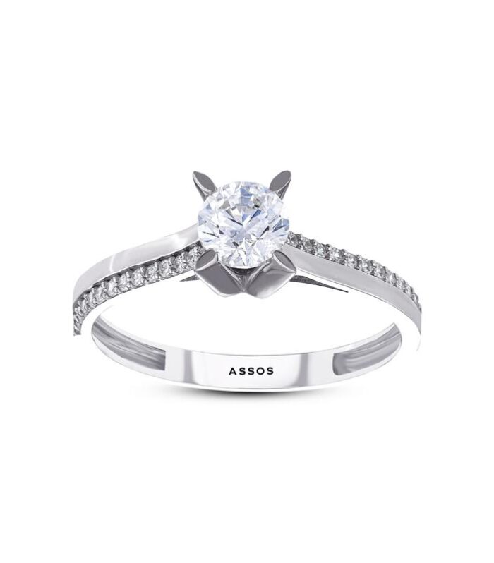 Altın Tektaş Yüzük