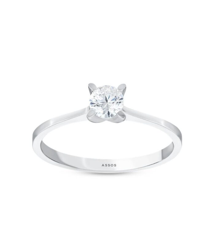 Altın Tektaş Yüzük