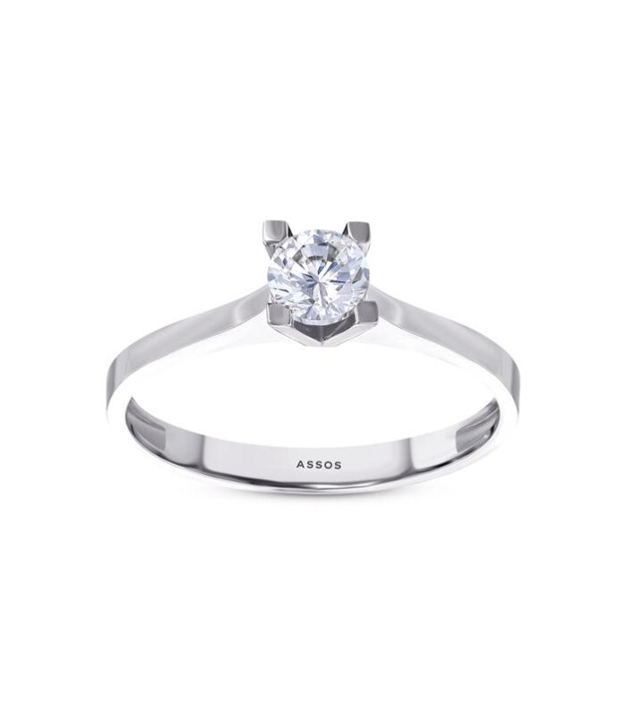 Altın Tektaş Yüzük