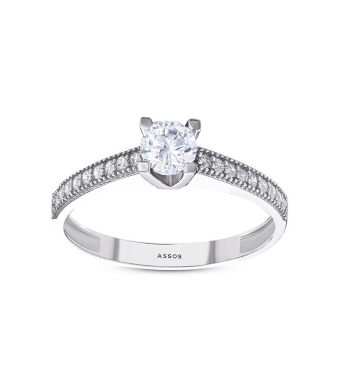 Altın Tektaş Yüzük