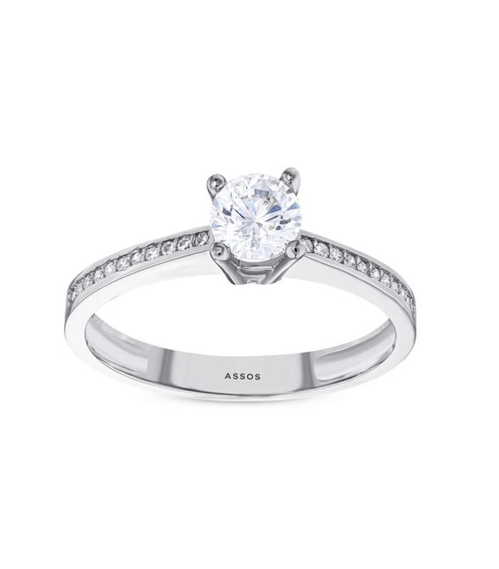 Altın Tektaş Yüzük