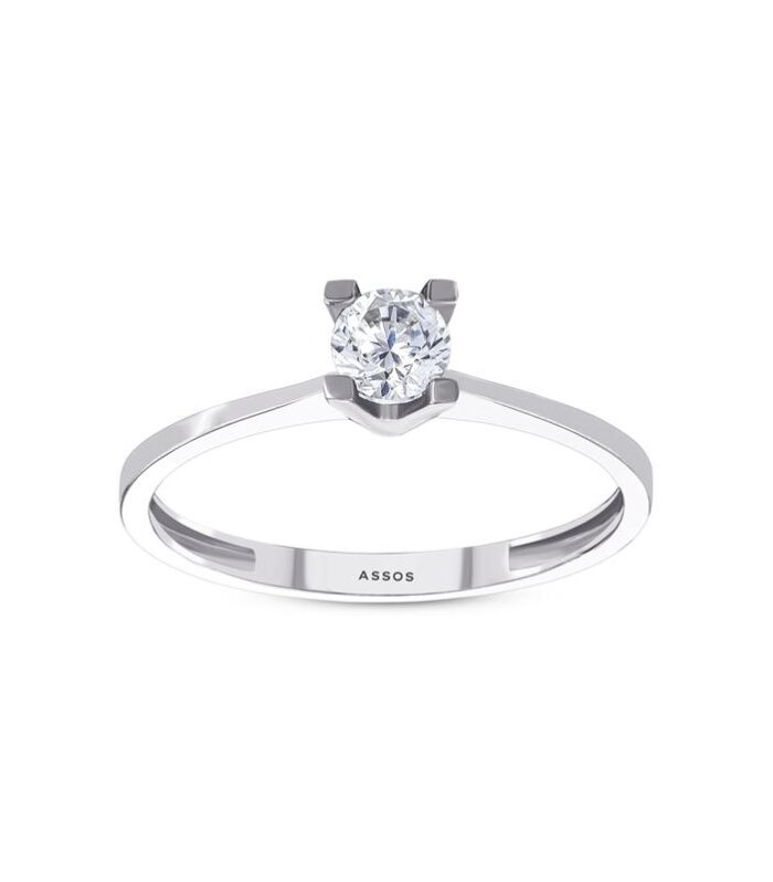 Altın Tektaş Yüzük