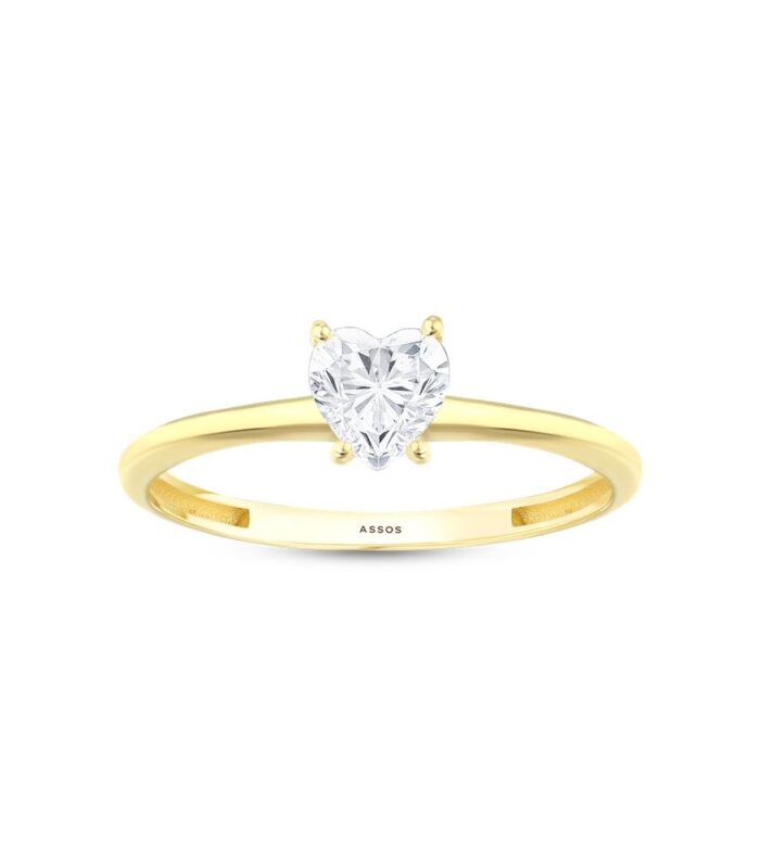 Altın Tektaş Yüzük