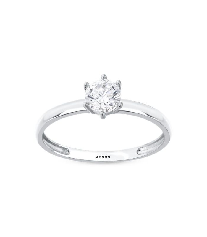 Altın Tektaş Yüzük