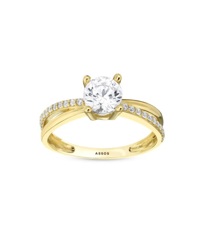 Altın Tektaş Yüzük