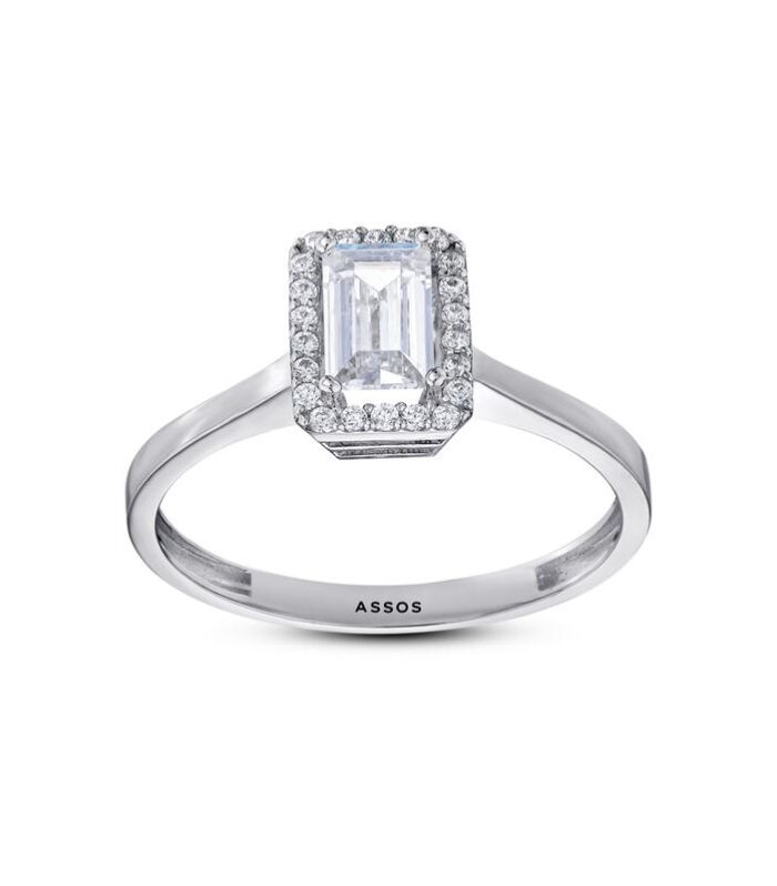 Baget Taşlı Altın Yüzük