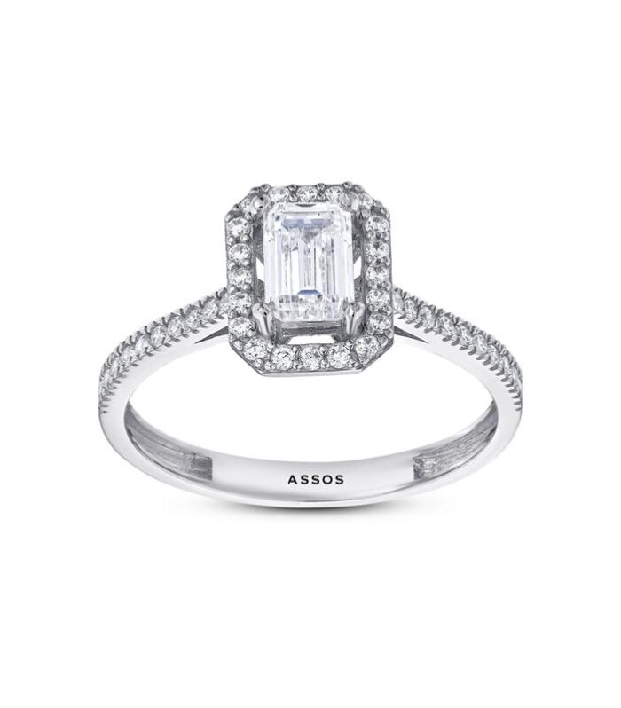 Baget Taşlı Altın Yüzük