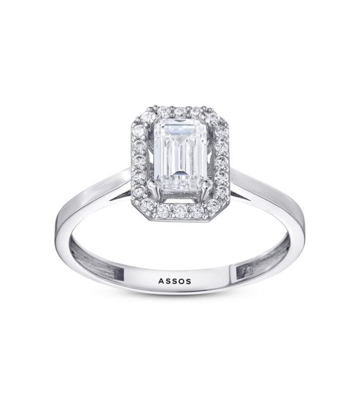 Baget Taşlı Altın Yüzük