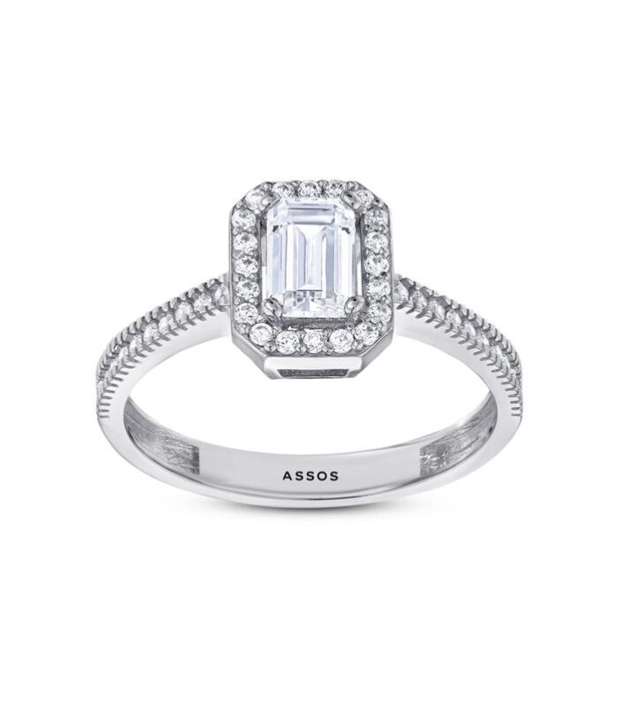 Baget Taşlı Altın Yüzük