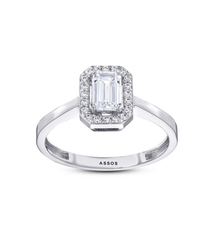 Baget Taşlı Altın Yüzük