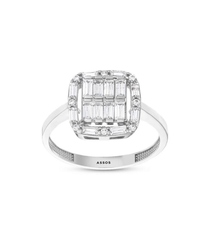 Baget Taşlı Altın Yüzük