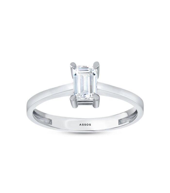 Baget Taşlı Altın Yüzük