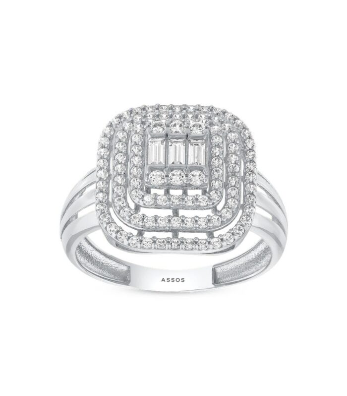 Baget Taşlı Altın Yüzük