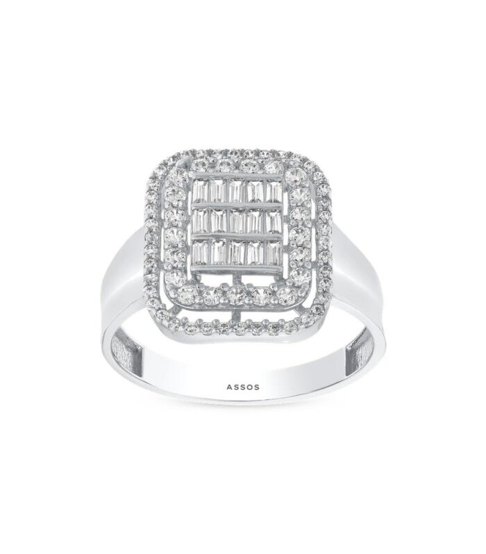 Baget Taşlı Altın Yüzük