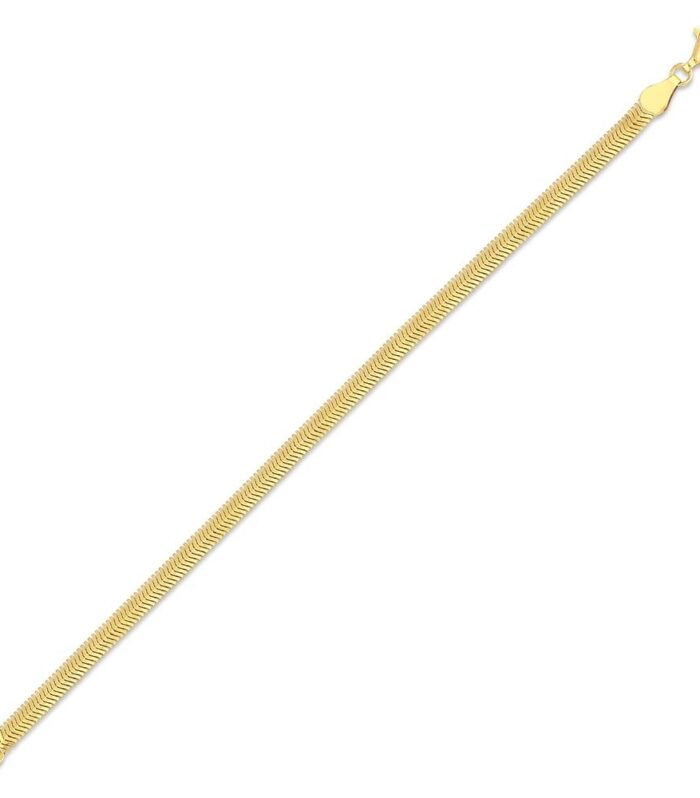 Balık Sırtı Altın Bileklik