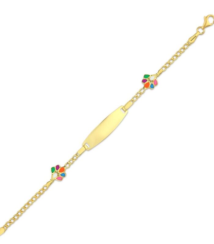 Balon Figürlü Altın Çocuk Künye