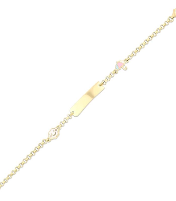 Bulut Figürlü Altın Çocuk Künye