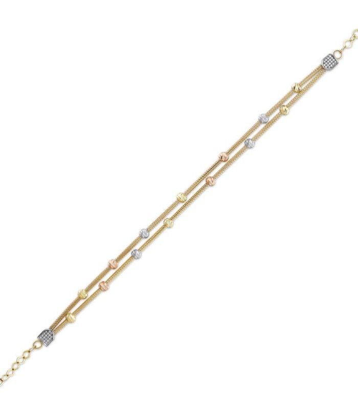 Dorika Toplu Altın Bileklik