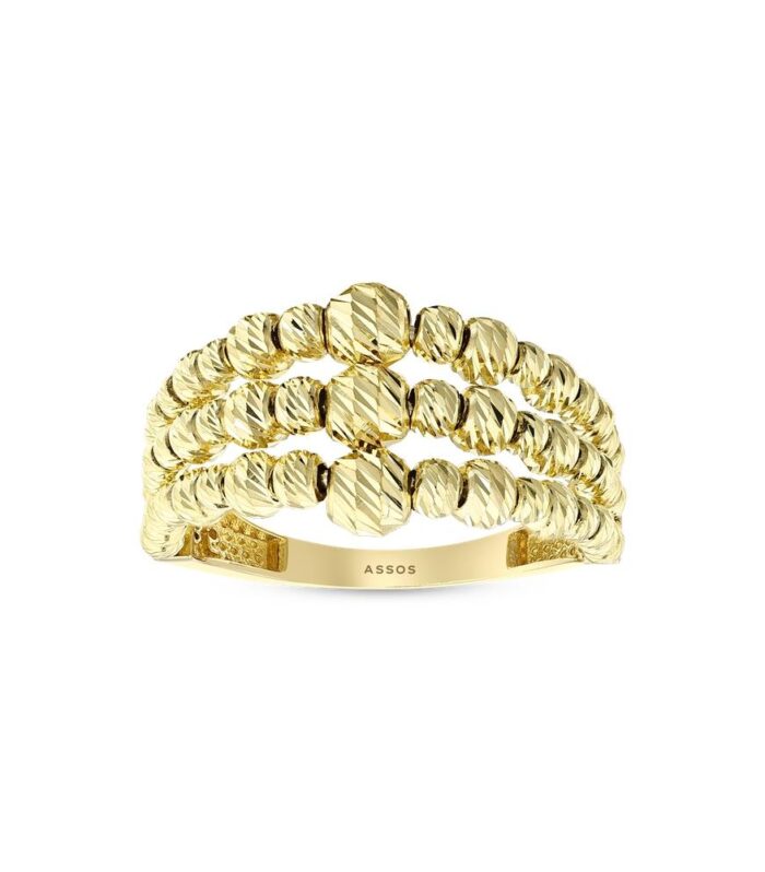 Dorika Toplu Altın Yüzük