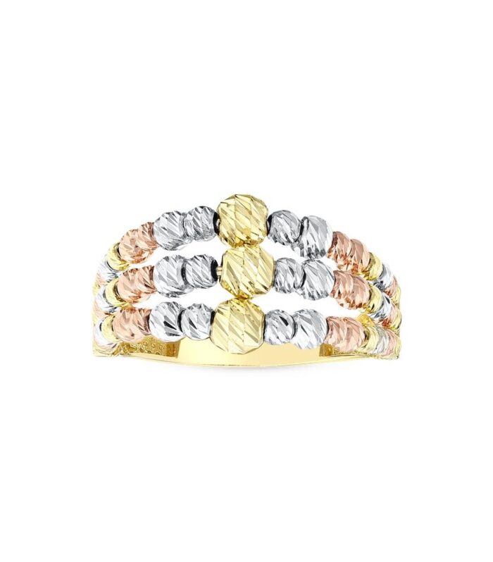 Dorika Toplu Altın Yüzük