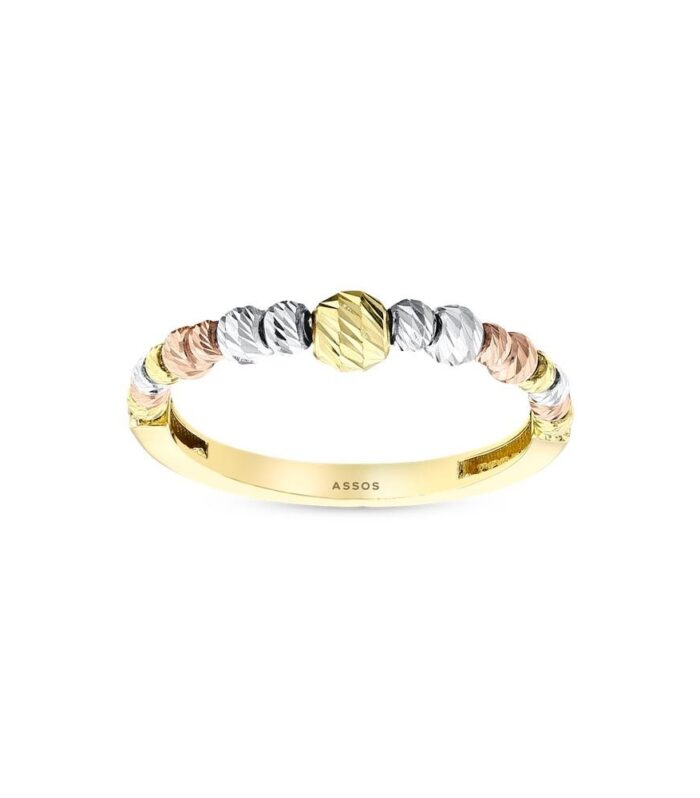 Dorika Toplu Altın Yüzük