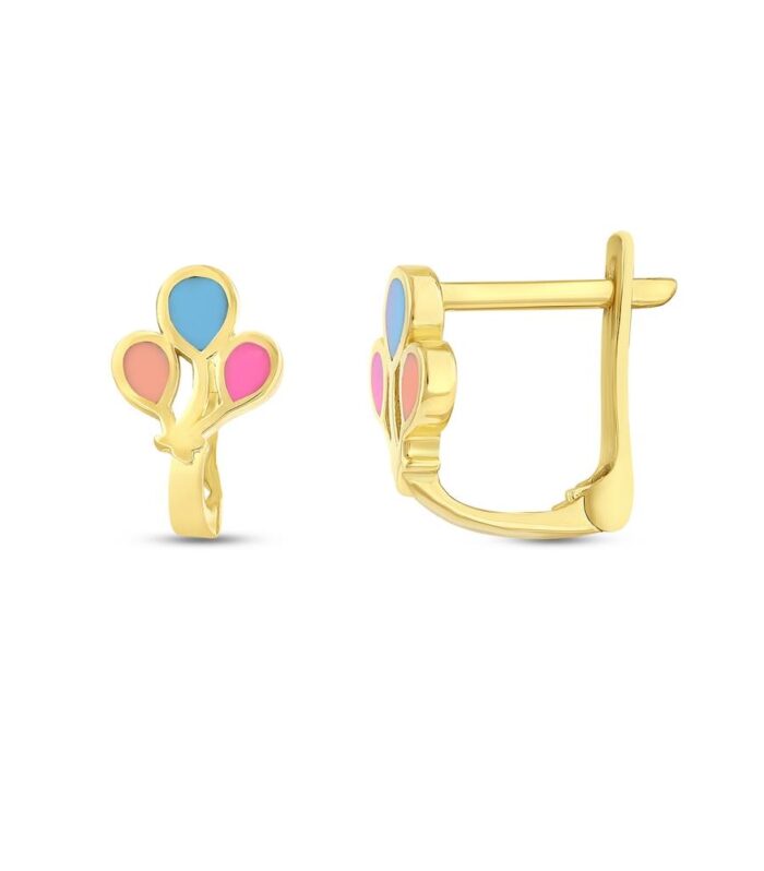 Figürlü Altın Çocuk Küpe