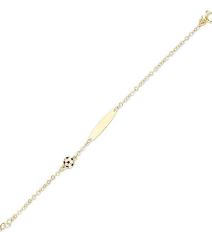 Futbol Topu Figürlü Altın Çocuk Künye