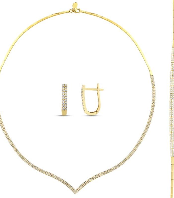 İki Sıra Taşlı Su Yolu Set