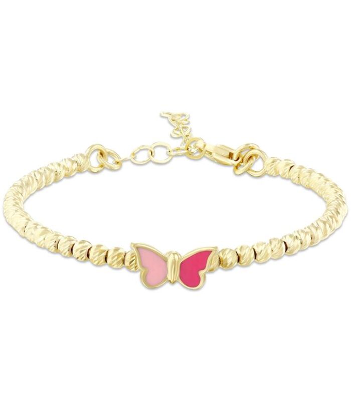 Kelebek Figürlü Çocuk Altın Bilezik